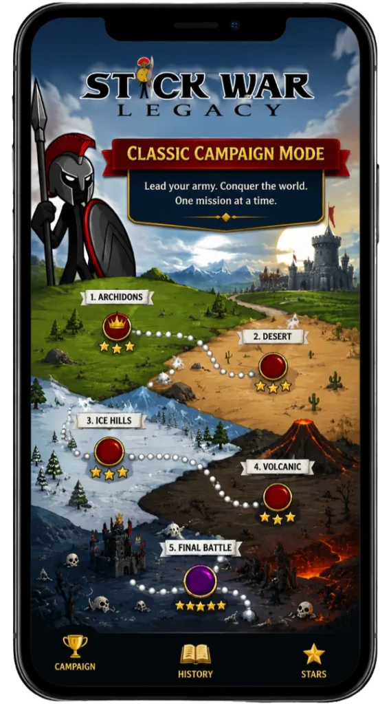 Stick-War-Legacy-Classic Campaign-Mode
