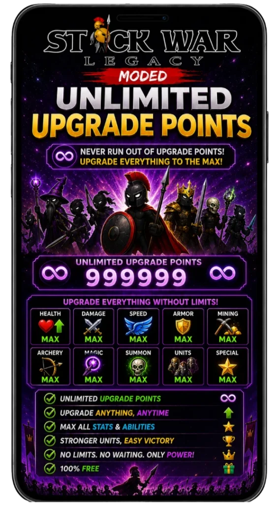 Stick-War-Legacy-Unlimited-Upgrade-Points