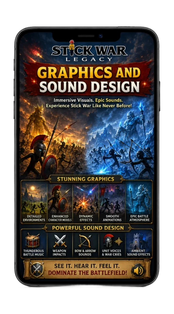 stick war legacy graphics and sound design image
